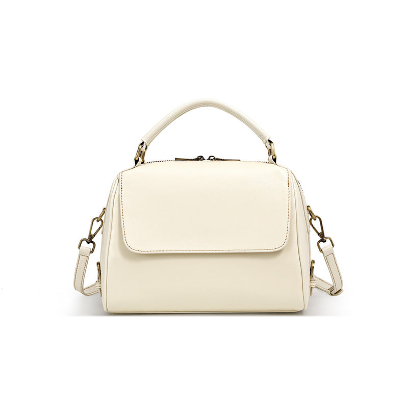 Women's Pure Color All-matching Large Capacity Crossbody Tote Bag