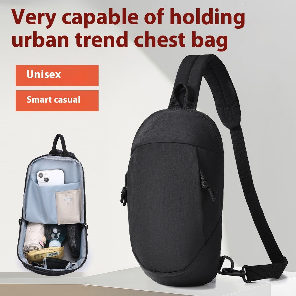 Outdoor Girls Crossbody Bag Sports Hiking Bag Chest Bag Single-shoulder Bag