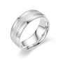 Fashion Design Frosted Titanium Steel Men's Ring