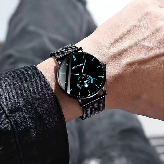 Trade Watch Stylish Black Technology Belt