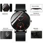 Trade Watch Stylish Black Technology Belt