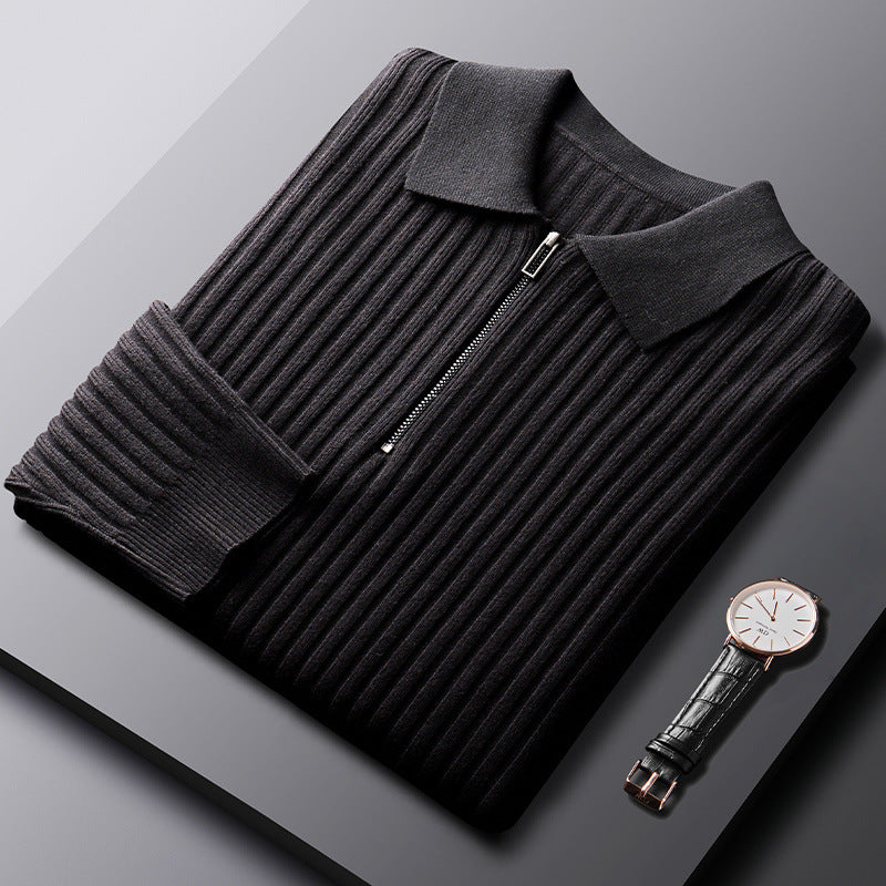 Autumn And Winter Leisure Slim-fit Handsome Sweater