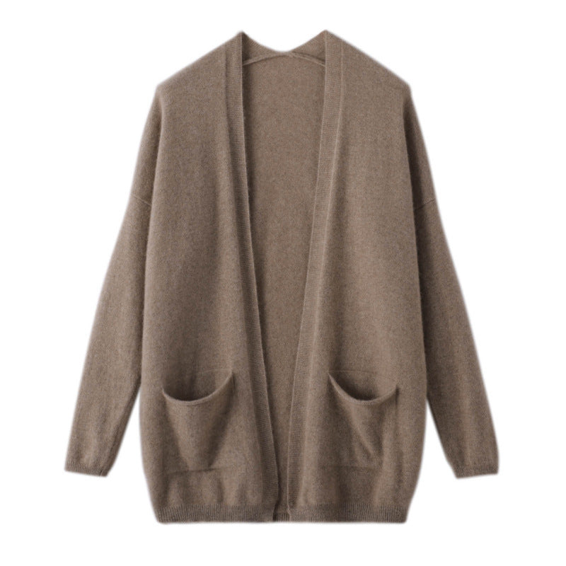 Solid Color Cardigan