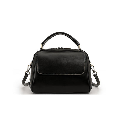 Women's Pure Color All-matching Large Capacity Crossbody Tote Bag