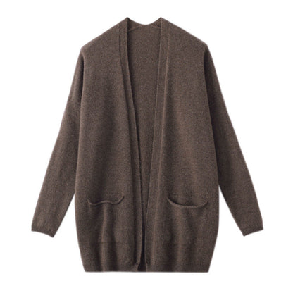 Solid Color Cardigan