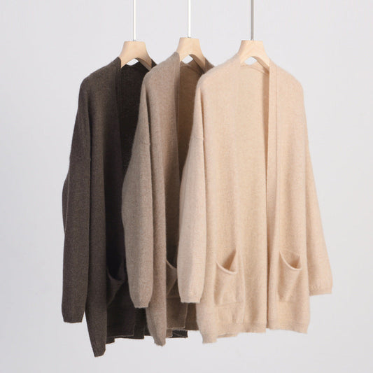 Solid Color Cardigan