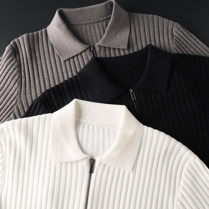 Autumn And Winter Leisure Slim-fit Handsome Sweater