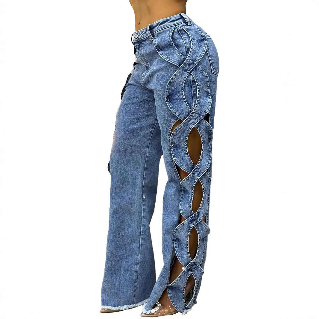 新品Spick and Span 51/2 CURVE LINE_DENIM28 Spick & Span（スピックアンドスパン）の「51/2 CURVE